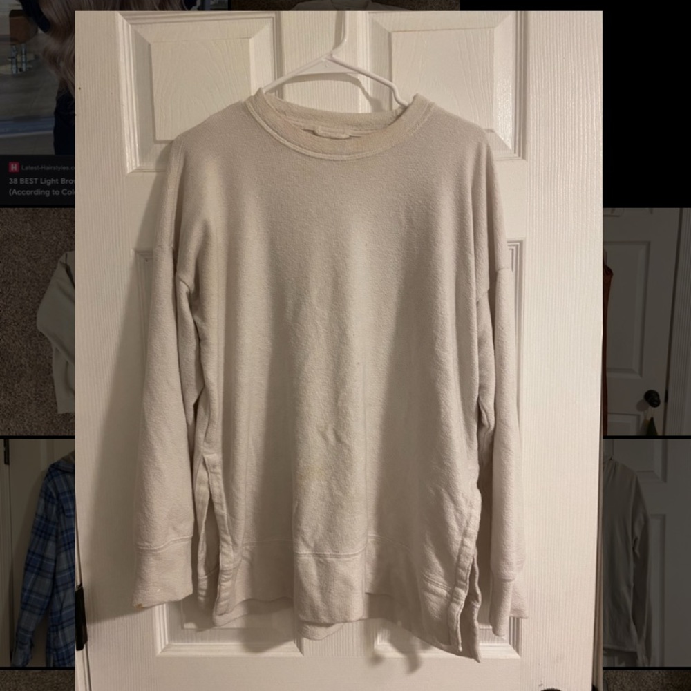 Aerie oversized crew neck